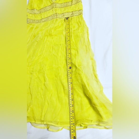 French Connection Grecian Yellow Dress - Picture 6 of 6